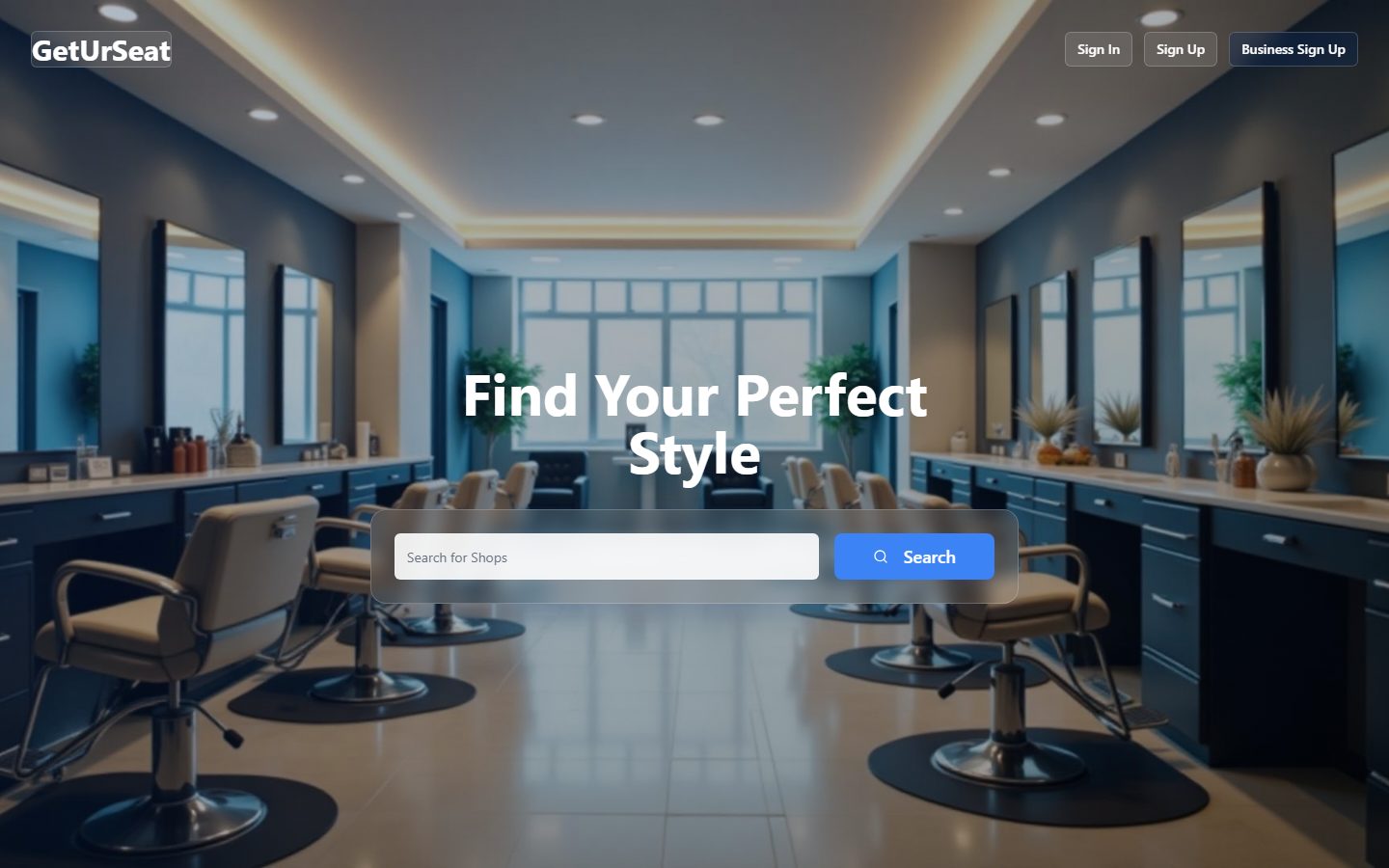 GetUrSeat home page